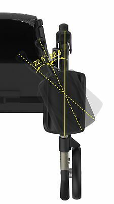 Rollator Arthritisrollator Leichtgewichtrollator Softrädern Armauflagen drehbar